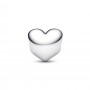 Pandora Engravable True Red Stone Heart Charm Pandora Engravable True Red Stone Heart Charm