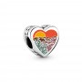 Pandora Nevada Heart Charm