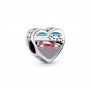 Pandora Indiana Heart Charm Pandora Indiana Heart Charm