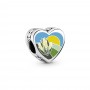 Pandora Iowa Heart Charm
