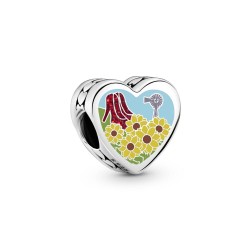 Pandora Kansas Heart Charm