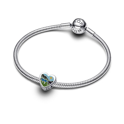 Pandora West Virginia Heart Charm