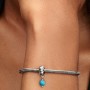 Pandora Turquoise-colored Dangle Charm Pandora Turquoise-colored Dangle Charm