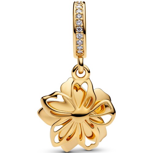 Pandora Blue Blossom Dangle Charm Pandora Blue Blossom Dangle Charm