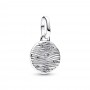 Pandora Engravable Mini Medallion Charm Pandora Engravable Mini Medallion Charm