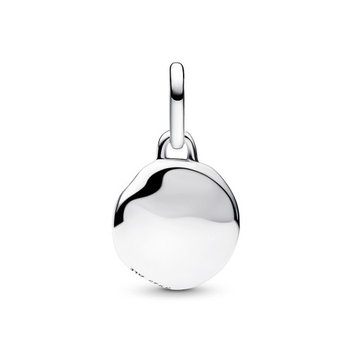Pandora Engravable Mini Medallion Charm Pandora Engravable Mini Medallion Charm