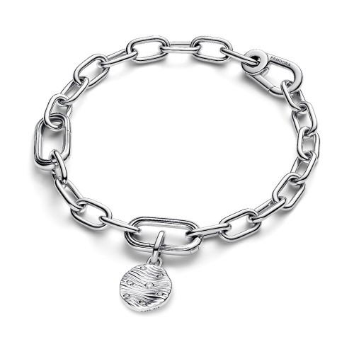 Pandora Engravable Mini Medallion Charm Pandora Engravable Mini Medallion Charm
