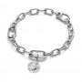 Pandora Engravable Mini Medallion Charm Pandora Engravable Mini Medallion Charm