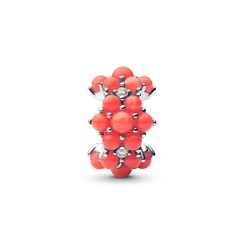 Pandora Coral-colored Ocean Charm Pandora Coral-colored Ocean Charm