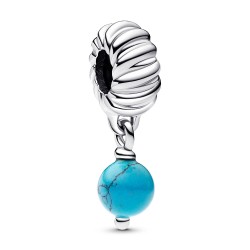 Pandora Turquoise-colored Dangle Charm Pandora Turquoise-colored Dangle Charm