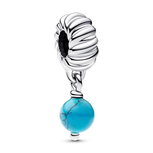 Pandora Turquoise-colored Dangle Charm Pandora Turquoise-colored Dangle Charm