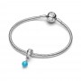 Pandora Turquoise-colored Dangle Charm Pandora Turquoise-colored Dangle Charm