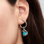 Pandora Turquoise-colored Whale Dangle Charm Pandora Turquoise-colored Whale Dangle Charm