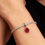 Pandora Red Flower Dangle Charm Pandora Red Flower Dangle Charm