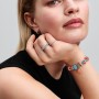 Pandora Coral-colored Shell Double Dangle Charm Pandora Coral-colored Shell Double Dangle Charm