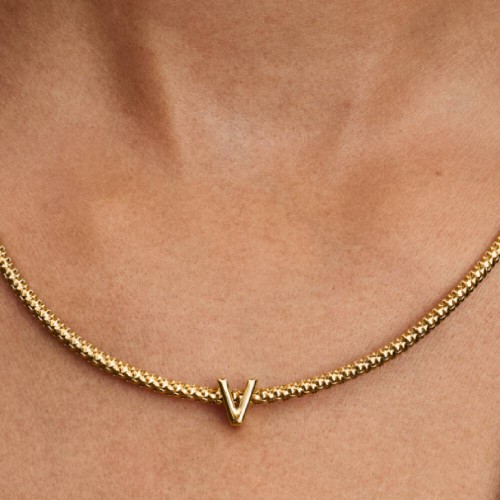 Pandora Letter V Alphabet Charm