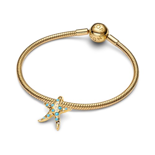 Pandora Sparkling Blue Starfish Dangle Charm