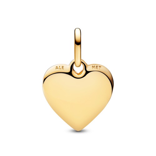 Pandora Engravable Heart Medallion Charm Pandora Engravable Heart Medallion Charm