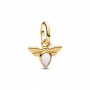 Pandora White Bee Mini Dangle Charm Pandora White Bee Mini Dangle Charm