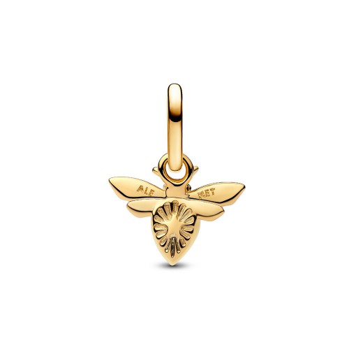 Pandora White Bee Mini Dangle Charm Pandora White Bee Mini Dangle Charm