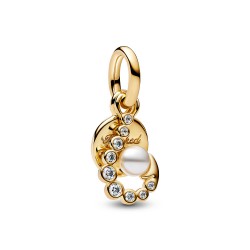 Pandora Hook Double Dangle Charm Pandora Hook Double Dangle Charm