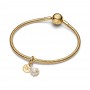Pandora Hook Double Dangle Charm Pandora Hook Double Dangle Charm