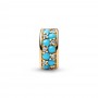 Pandora Aqua Blue Clip Charm