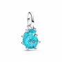 Pandora Blue Murano Glass Sea Snail Dangle Charm Pandora Blue Murano Glass Sea Snail Dangle Charm