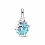 Pandora Blue Murano Glass Sea Snail Dangle Charm Pandora Blue Murano Glass Sea Snail Dangle Charm