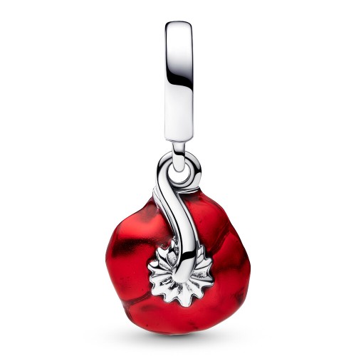 Pandora Red Flower Dangle Charm Pandora Red Flower Dangle Charm