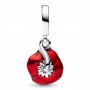 Pandora Red Flower Dangle Charm Pandora Red Flower Dangle Charm