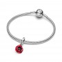 Pandora Red Flower Dangle Charm Pandora Red Flower Dangle Charm