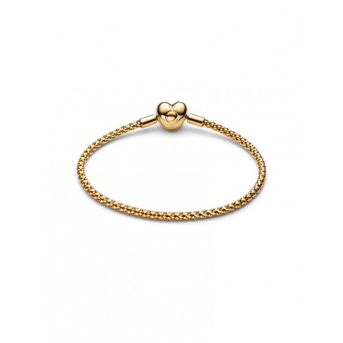 Pandora Heart Clasp Studded Chain Bracelet Pandora Heart Clasp Studded Chain Bracelet