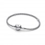 Pandora Heart Clasp Studded Chain Bracelet Pandora Heart Clasp Studded Chain Bracelet