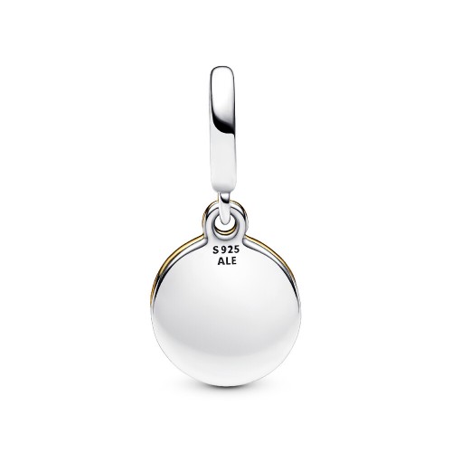 My Pandora Two-tone Daisy Double Dangle Charm My Pandora Two-tone Daisy Double Dangle Charm