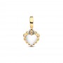 Pandora Sparkling Heart Double Dangle Charm Pandora Sparkling Heart Double Dangle Charm
