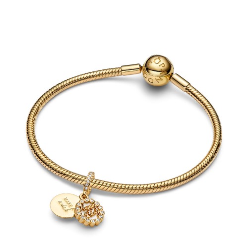 Pandora Happy Birthday Cake Dangle Charm