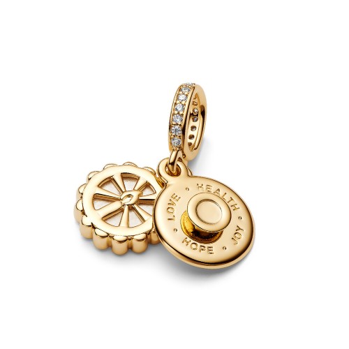 Pandora Happy Birthday Cake Dangle Charm