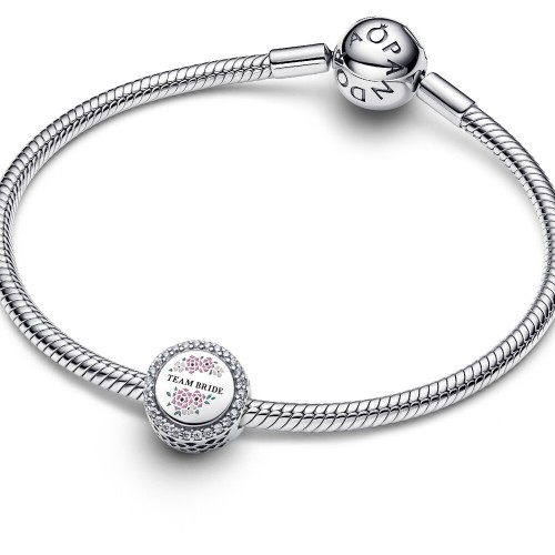 Pandora Engravable Team Bride Charm