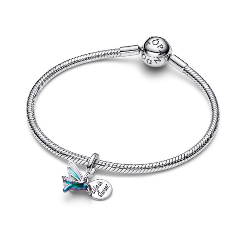 Pandora Hummingbird Double Dangle Charm Pandora Hummingbird Double Dangle Charm