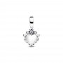Pandora Sparkling Heart Double Dangle Charm