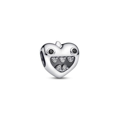 Pandora Mom's Little Monsters Heart Charm Pandora Mom's Little Monsters Heart Charm