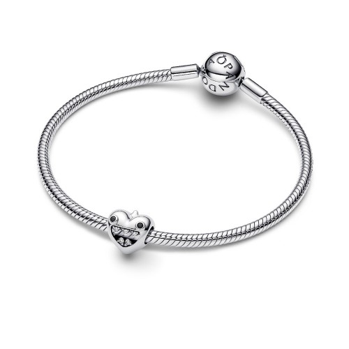 Pandora Mom's Little Monsters Heart Charm Pandora Mom's Little Monsters Heart Charm