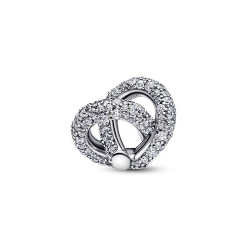Pandora Pavé Infinity Knot Heart Charm Pandora Pavé Infinity Knot Heart Charm