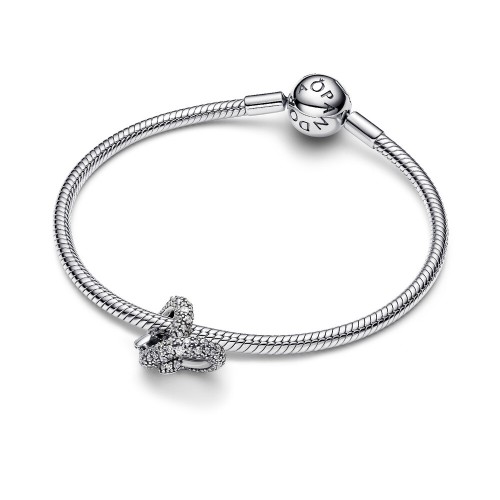 Pandora Pavé Infinity Knot Heart Charm Pandora Pavé Infinity Knot Heart Charm