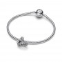 Pandora Pavé Infinity Knot Heart Charm Pandora Pavé Infinity Knot Heart Charm