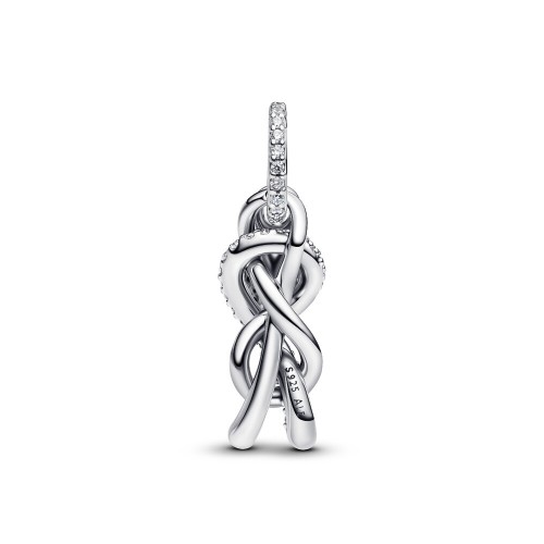 Pandora Pavé Infinity Knot Dangle Charm Pandora Pavé Infinity Knot Dangle Charm