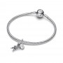 Pandora Pavé Infinity Knot Dangle Charm Pandora Pavé Infinity Knot Dangle Charm