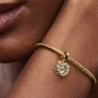 Pandora Sparkling Heart Double Dangle Charm Pandora Sparkling Heart Double Dangle Charm