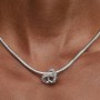 Pandora Pavé Infinity Knot Heart Charm Pandora Pavé Infinity Knot Heart Charm